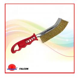 SKI - สกี จำหน่ายสินค้าหลากหลาย และคุณภาพดี | FALCON 6008-462-591 แปรงลวดทองเหลืองปลายโค้ง